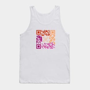 Lesbian QR Pride Tank Top